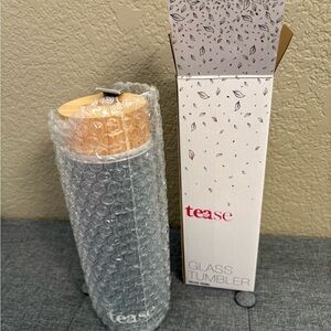 New Tease Glass Tea Tumbler